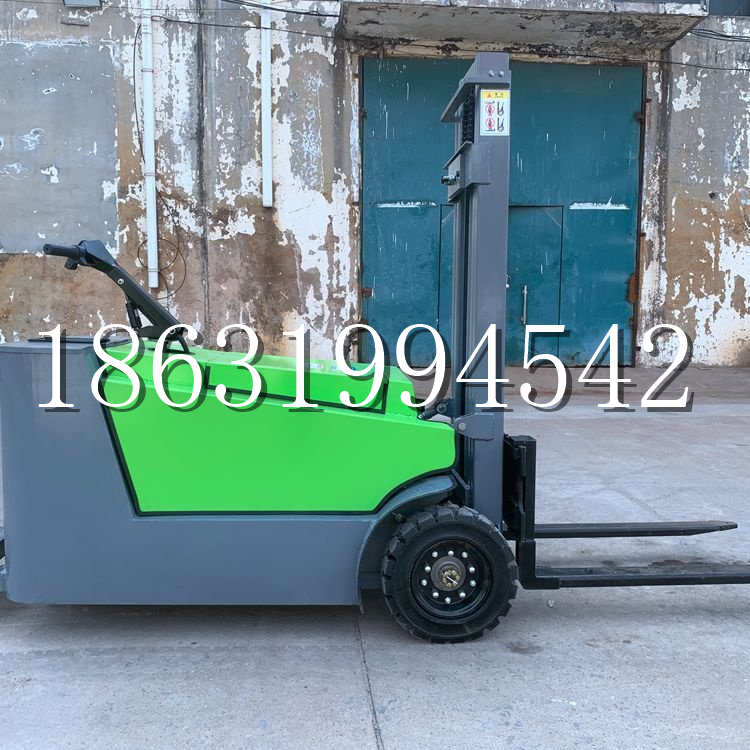 邹城市小型电动叉车1吨2吨步行站驾式电瓶堆高充电装卸车液压升降车铲车